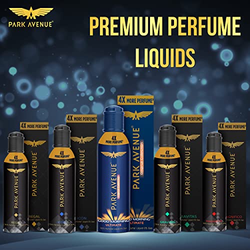 4x Park Avenue Regal NO GAS Premium Perfume For Men Long Lasting Fragrance Pack of 4 - 130ml each