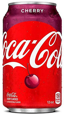 Coca-Cola Cherry Coke, 355 Millilitre, Vegetarian