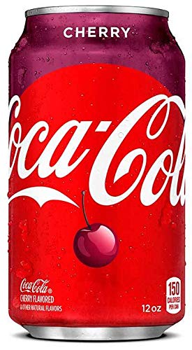 Coca-Cola Cherry Coke, 355 Millilitre, Vegetarian