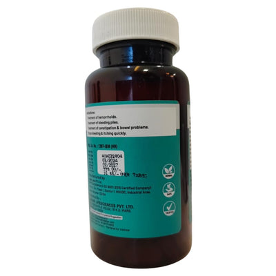 Vedabay Piles Care Tablets, Comprehensive Solution for Hemorrhoids and Fissures, 60 Tablets