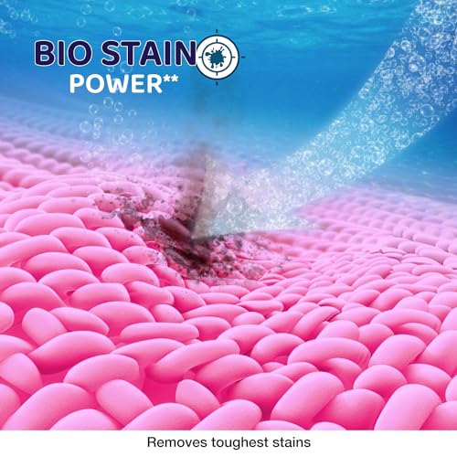 Henko Matic Front Load Liquid Detergent - 2L Refill Pouch with Nano Fiber Lock Technology, 99.9% Germ Protection, Bio Stain Power & Ultra Color Care which maintains the Newness, Color & Shine