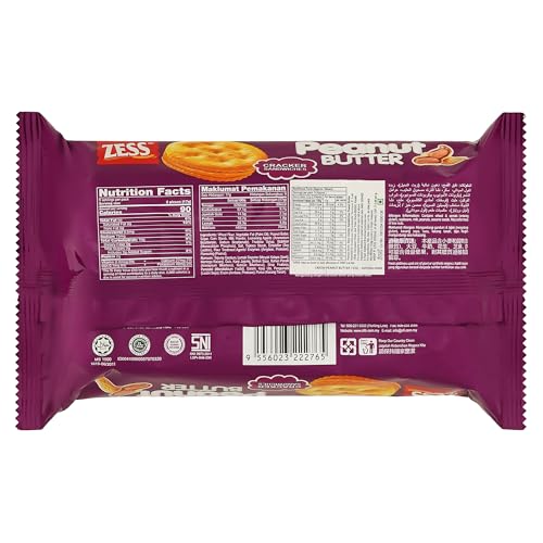 Zess Sandwich Cracker Peanut Butter 153g
