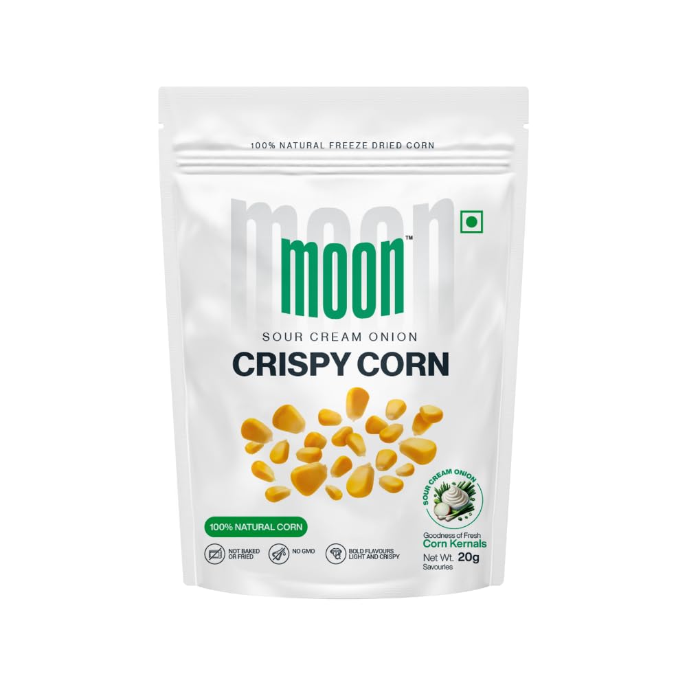 Moon Sour Cream Onion Crispy Corn Pack of 03 60g (20g X 3)