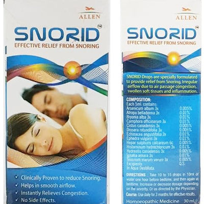 Allen Snorid Drop - 30 ml (Pack of 2)
