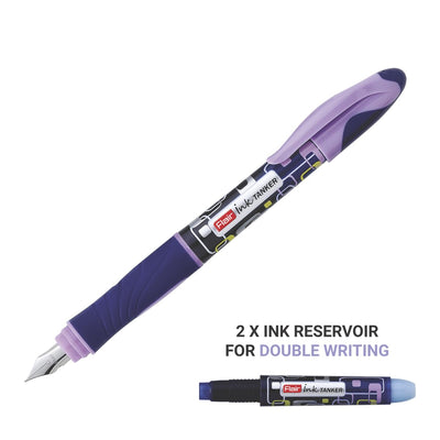 Flair Ink Tanker Liquid Ink Fountain Pen Blister Pack - Blue Ink
