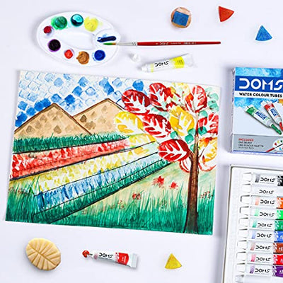 Doms 12 Shades Water Color Tube Set