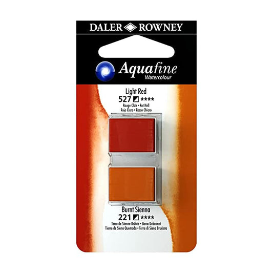 Daler-Rowney Aquafine Watercolour Blister Pack