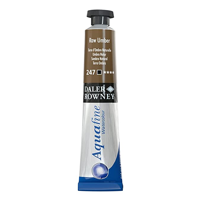 Daler-Rowney Aquafine Watercolour Metal Tube - 8ml
