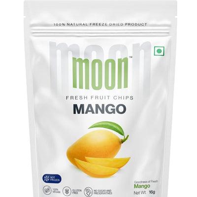 Moon Third Quarter Fruit Box (Custard Apple & Mango Slice) Combo | No Preservatives, No Added Sugar, Healthy Dried Fruit | 100% Natural, Vegan, Gluten Free Snack for Kids and Adults