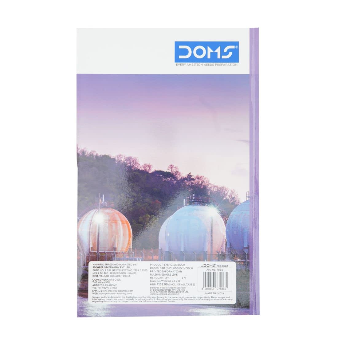 Doms Fishes Series Notebook - Single Line