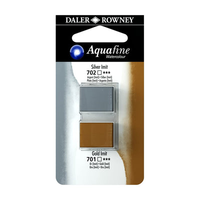 Daler-Rowney Aquafine Watercolour Blister Pack