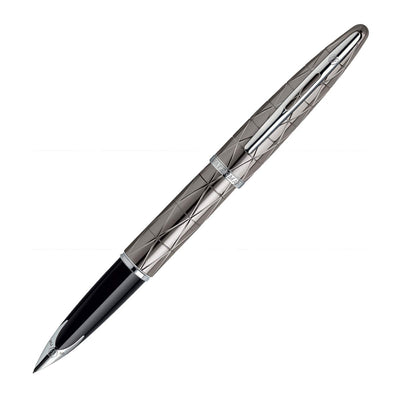 Waterman Carene Essential Silver Trim Fountain Pen, Medium Nib