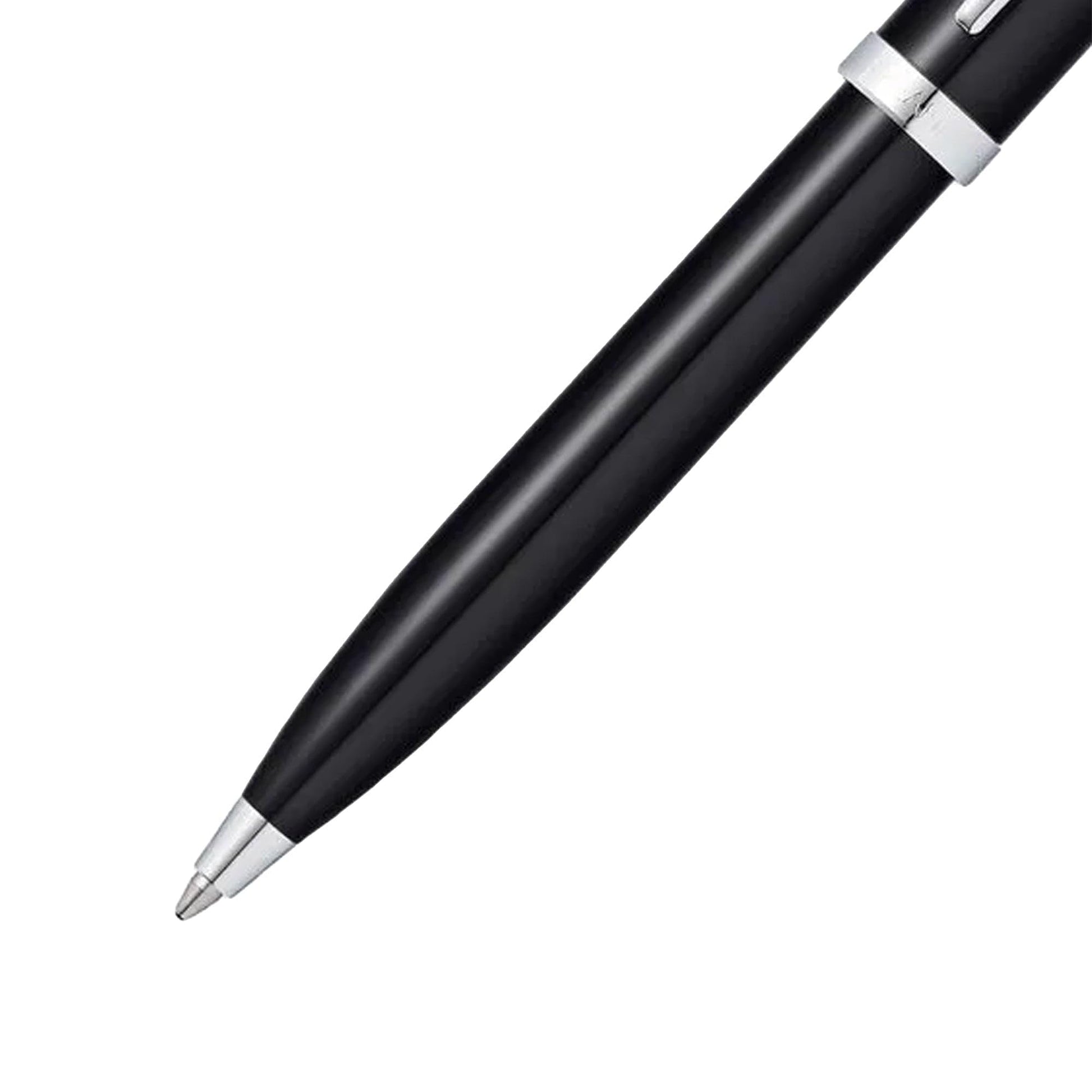 Sheaffer Gift Set 100 Ballpoint Pen With Business Card Holder Glossy Black With Chrome Trims | Pen Set for Gift