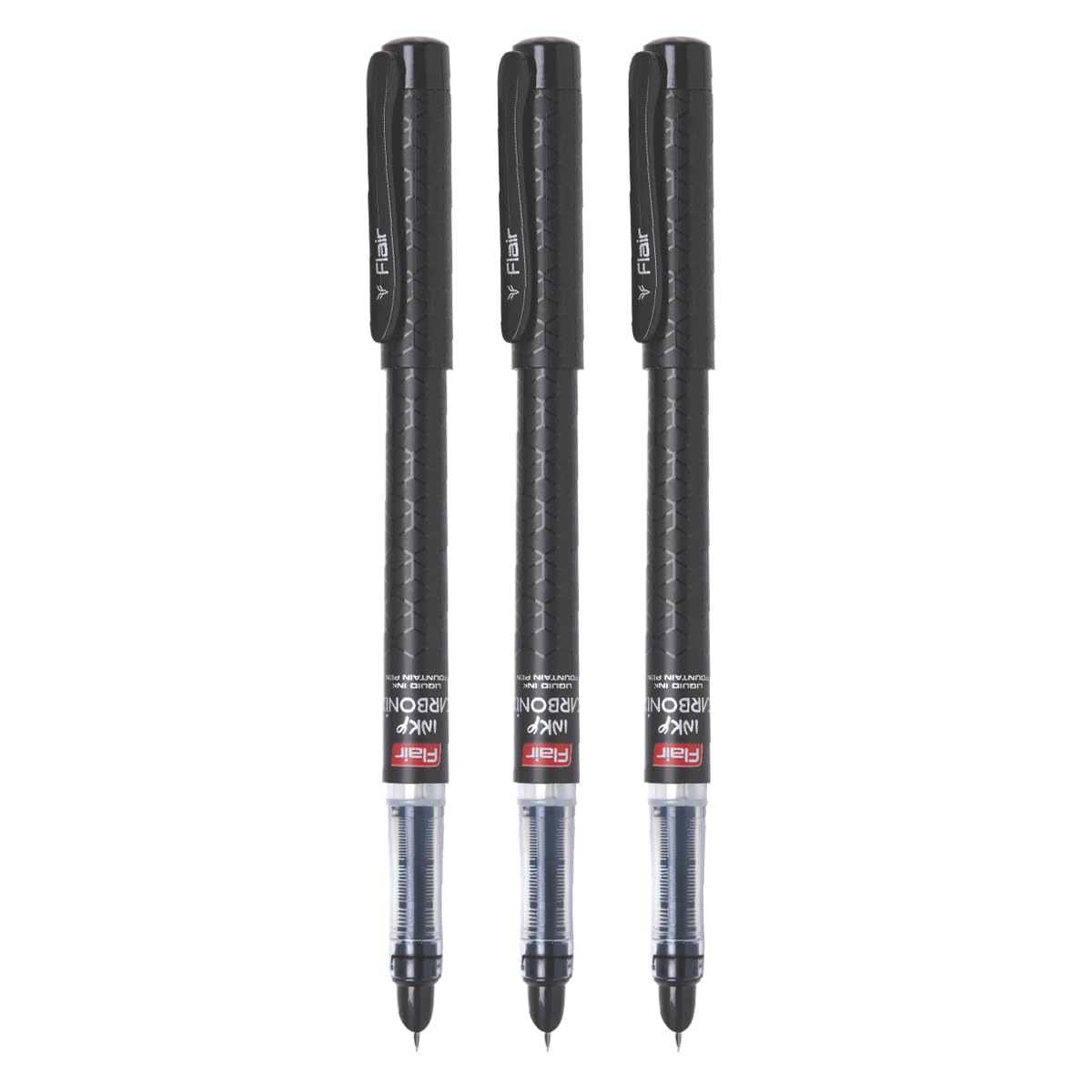 FLAIR Inky Carbonix Liquid Ink Fountain Pen - Blue Ink