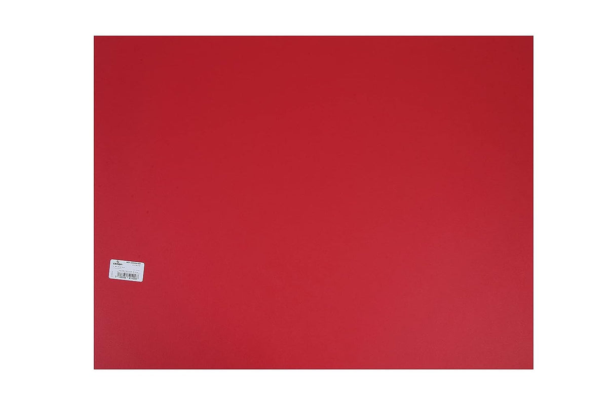 Canson Colorline 300 GSM Grainy 50 x 65 cm Coloured Drawing Paper Sheets(Red, 10 Sheets)
