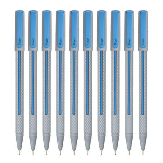 Flair Yolo 0.6mm Ball Pen Wallet Pack - Blue Ink