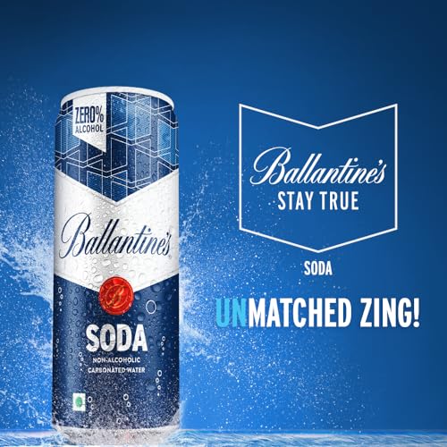 Ballantine's Soda Can, Pack of 24 Cans, 24 x 250ml