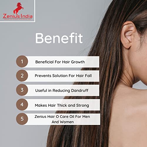 Zenius Hair Oil for Hair Fall and Regrowth Pack Of (1)