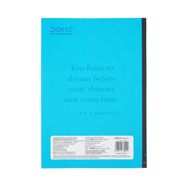 Doms Neon Series Soft Bound Notebook - Single Line