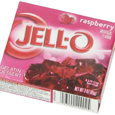 Jell-O Rashberry Gelatin Dessert, 85g