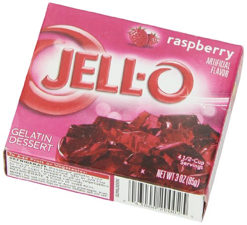 Jell-O Rashberry Gelatin Dessert, 85g