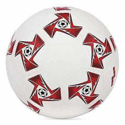 Cosco Roma Foot Ball, Size 5 (White/Red)