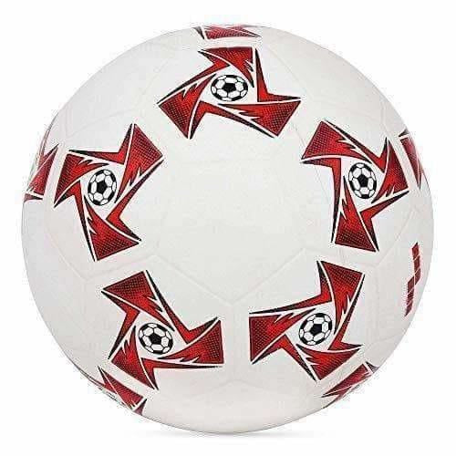 Cosco Roma Foot Ball, Size 5 (White/Red)