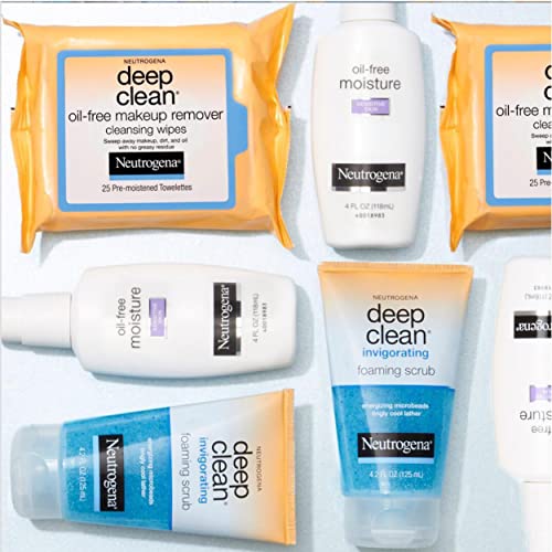 Neutrogena Deep Clean Invigorating Foaming Scrub, 4.2 Ounce