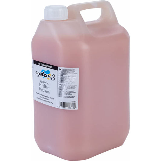 Daler-Rowney System3 Acrylic Colour Screen Printing Medium