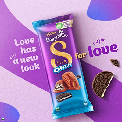 Cadbury Dairy Milk Silk Oreo Chocolate Bar, 60 g (Pack of 7).