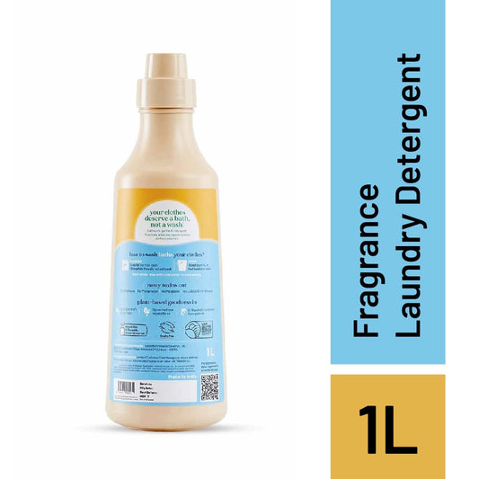 Born Good Plant Based Japanese Cypress Fragrance Laundry Detergent, Biodegradable, Non-Toxic And Eco-Friendly - 1 Ltr (Pack of 1)