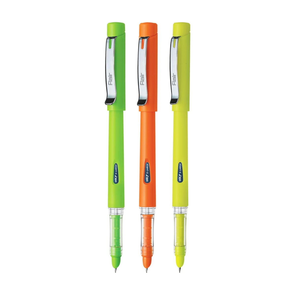 Flair Inky Series NEON Liquid Ink Fountain Pen - Blue Ink