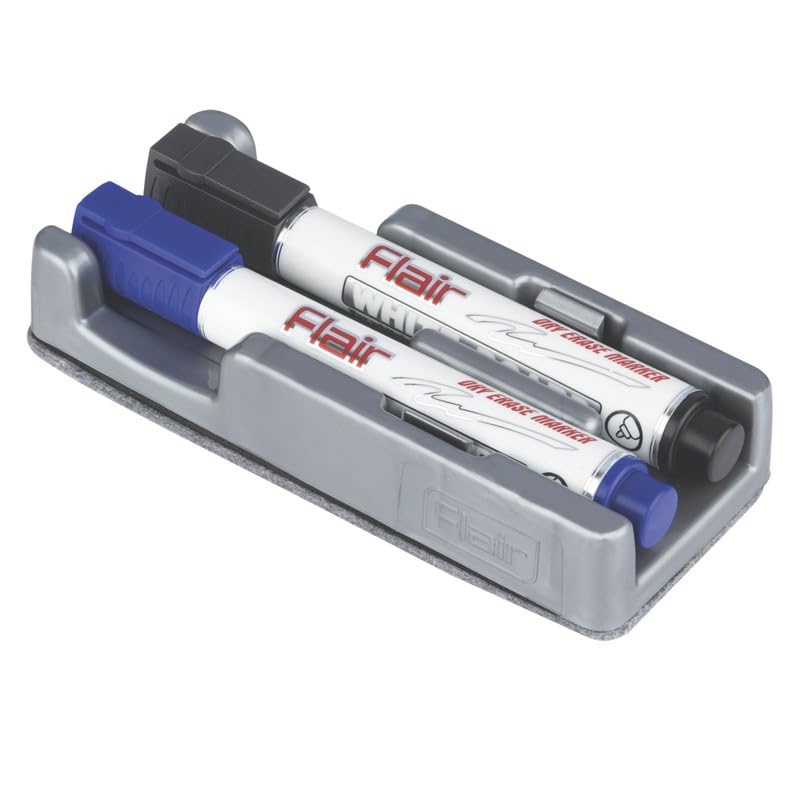 Flair Creative Series 103 White Board Duster Marker Set