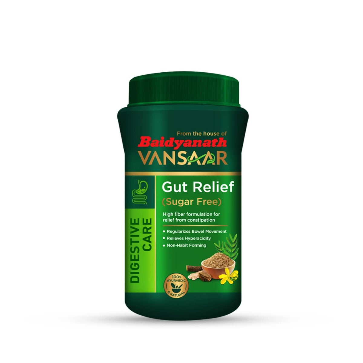 8x Vansaar Gut Relief (Sugar free) - 100g each - Pack of 8