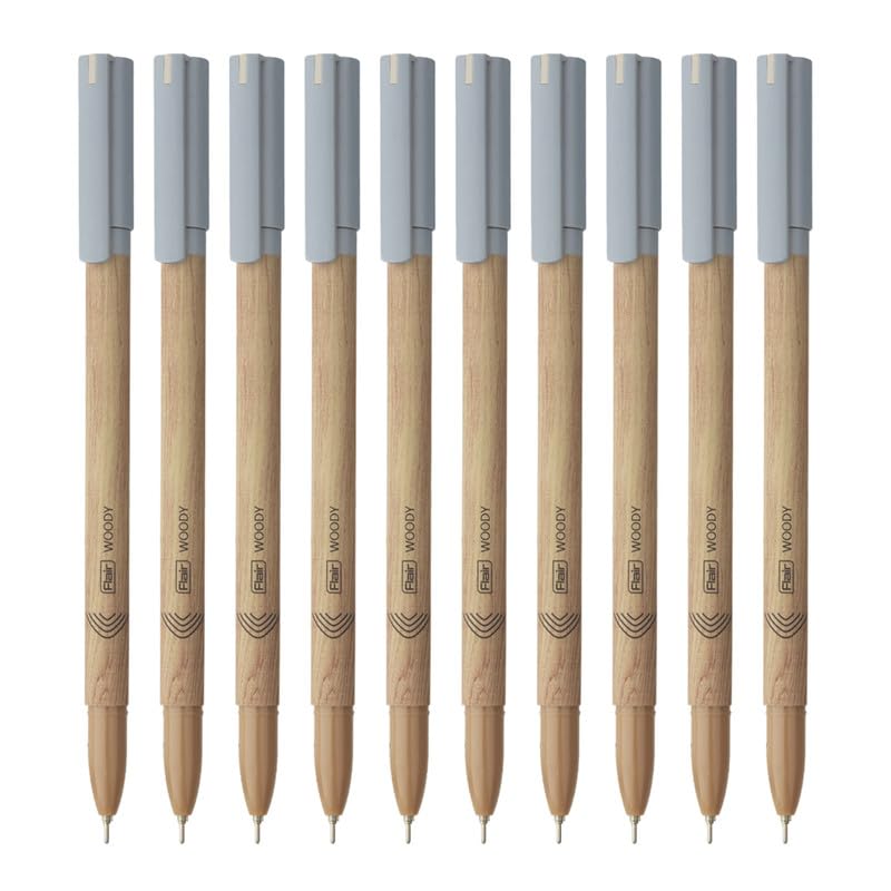 Flair 0.7mm Woody Ball Pen 10 Pcs Per Pack
