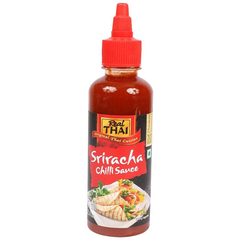 Real THAI Original Thai Cuisine Sriracha Chilli Sauce, 240 ml