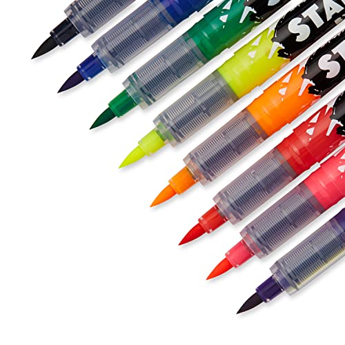 Stained - Sharpi+C10E Brush Tip Fabric Marker, Assorted, 8 Markers