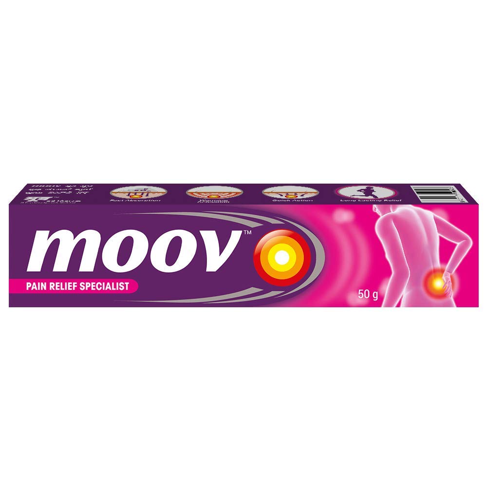 5x Moov Cream - 50g each (Pack of 5)