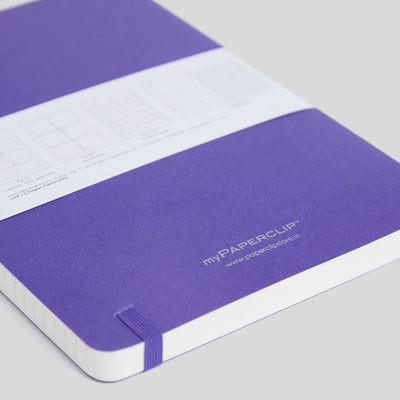 Mypaperclip 2023 Weekly Planner, Section Thread Bound, Hand Drawn Paper Back , A5 (148 X 210 Mm, 5 X 8.27 In), 2023-Weekly_Planner-D1_Amethyst