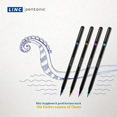Pentonic 0.7mm Ball Point Pen - Multicolor Ink