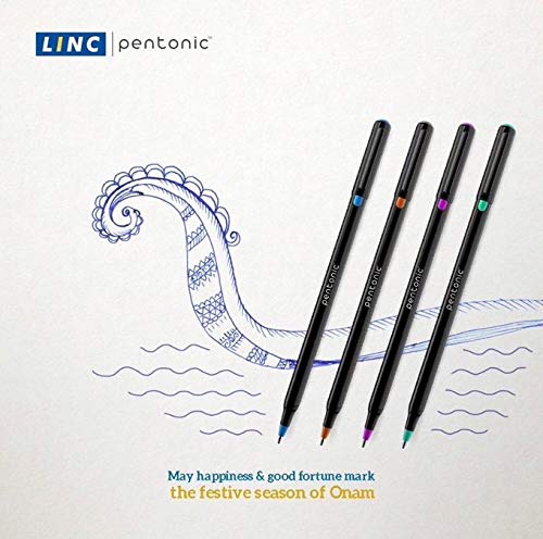 Pentonic 0.7mm Ball Point Pen - Multicolor Ink