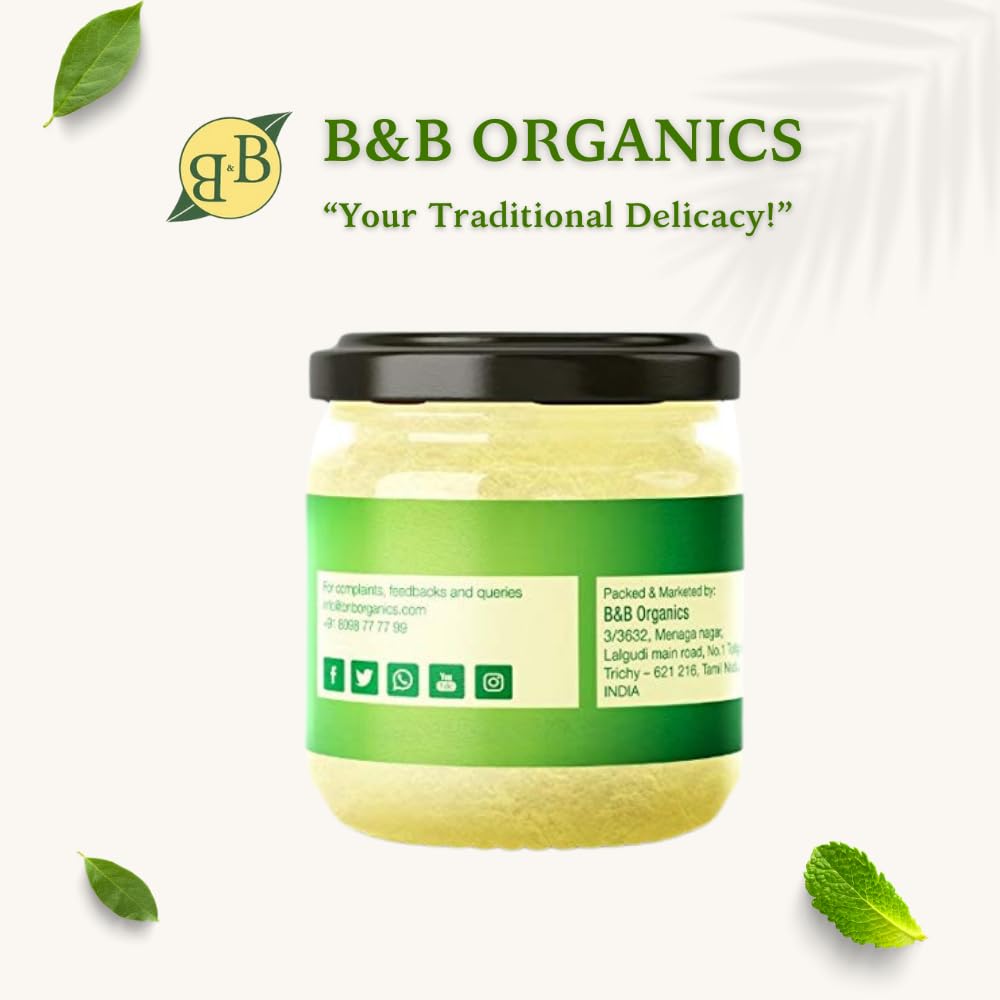 B&B Organics Jackfruit Flour (500g)/ Certified Organic/Gluten Free Flour/Additives Free