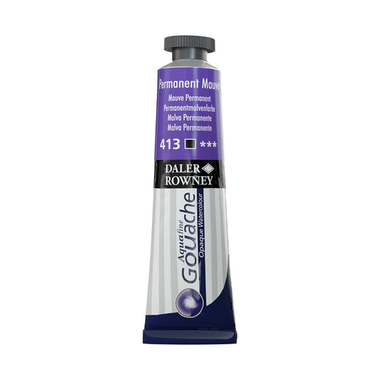 Daler-Rowney Aquafine Gouache Opaque Watercolour Metal Tube