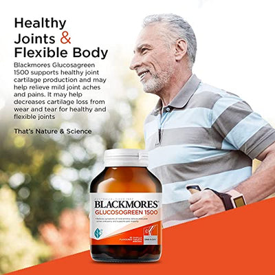 Blackmores Glucosogreen 1500 (1500mg) | 90 Vanilla Flavoured Tablets