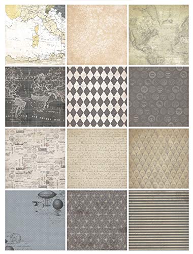 Eno Greeting Pattern Paper Book 25.4 x 25.4 cm (10"X10") Design 10