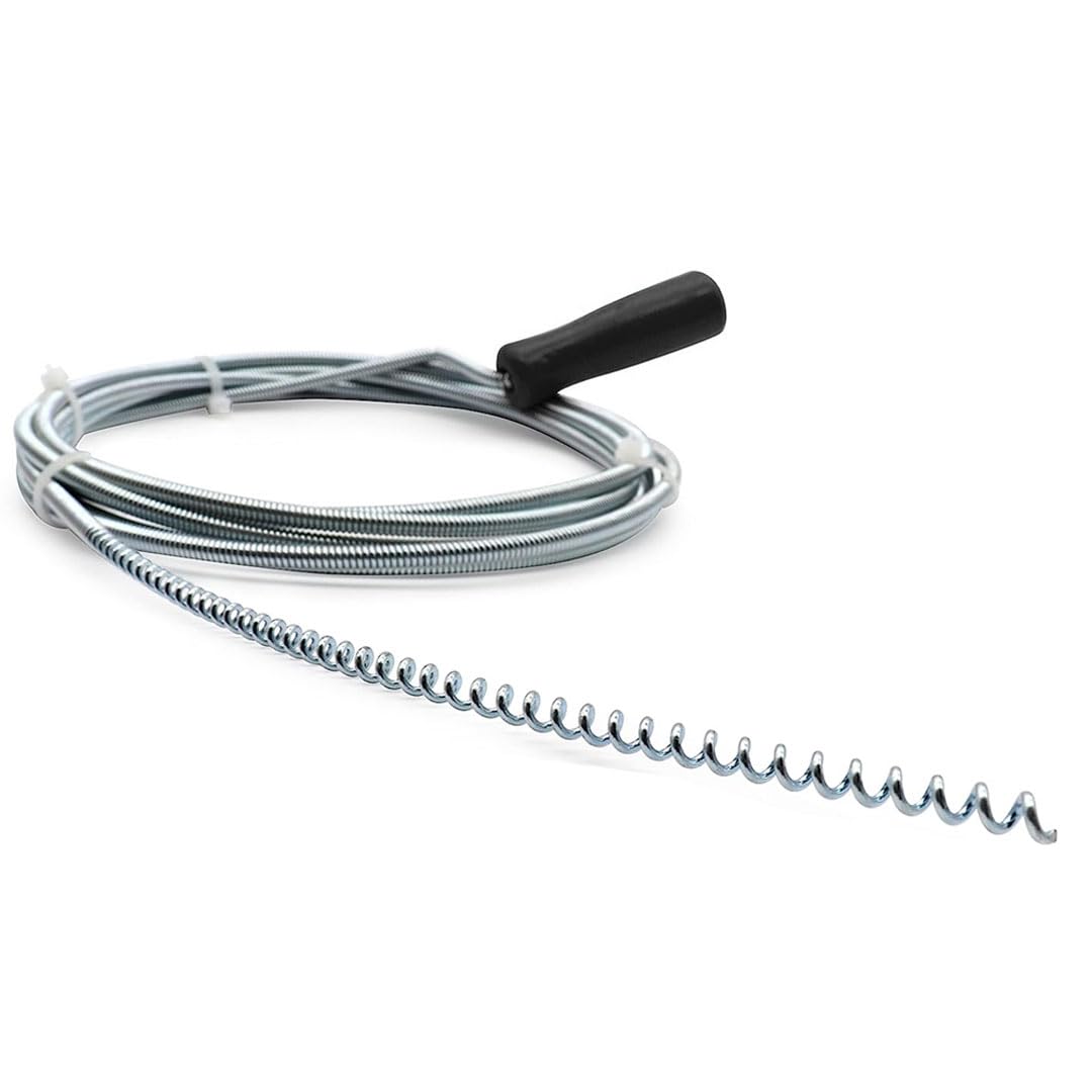 B.K.Jagan and Co Metal Sink & Drain Cleaner Spring Wire Waste Pipe Sink Cleaner Snake Unblocker Hair Drain Cleaner 5 Mtr. Length