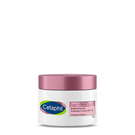 Cetaphil Brightening Day Protection Cream SPF 15-50 g| Day Cream for Dark Spots, Uneven Skin Tone| Niacinamide, Sea Daffodil| Fragrance-Free|