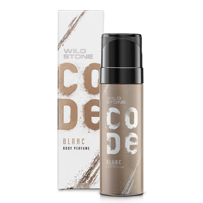 4x Wild Stone CODE Blanc Body Perfume for Men, 150 Ml  - Pack of 4
