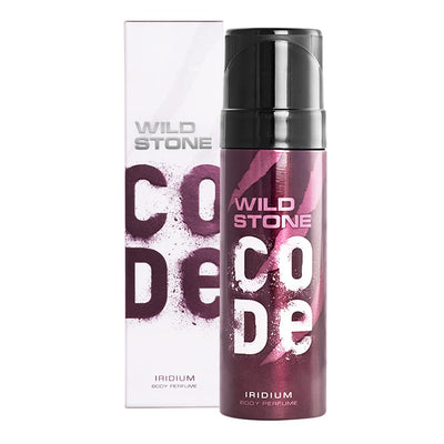 4x Wild Stone CODE Iridium Body Perfume for Men, 150ml  - Pack of 4