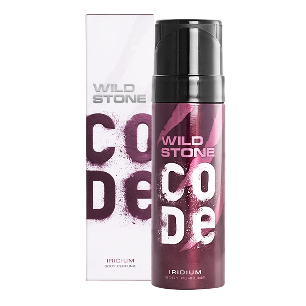 4x Wild Stone CODE Iridium Body Perfume for Men, 150ml  - Pack of 4